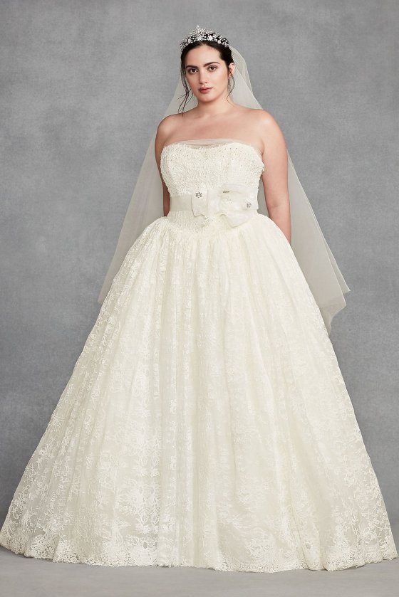 2018 New Style Corded Plus Size Wedding Dress 8VW351372