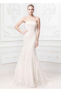 Truly Zac Posen Embroidered Wedding Dress Style ZP345017