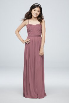 Style-Your-Way 6 Tie Junior Bridesmaid Dress JB9883