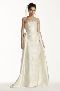 Silk Wedding Dress with Beaded Detail Style CWG703