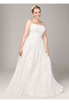 Lace Ball Gown with Intricate Embroidered Details Style 9WG3512