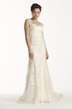 Tank Mermaid Wedding Dress with Lace Style CWG705