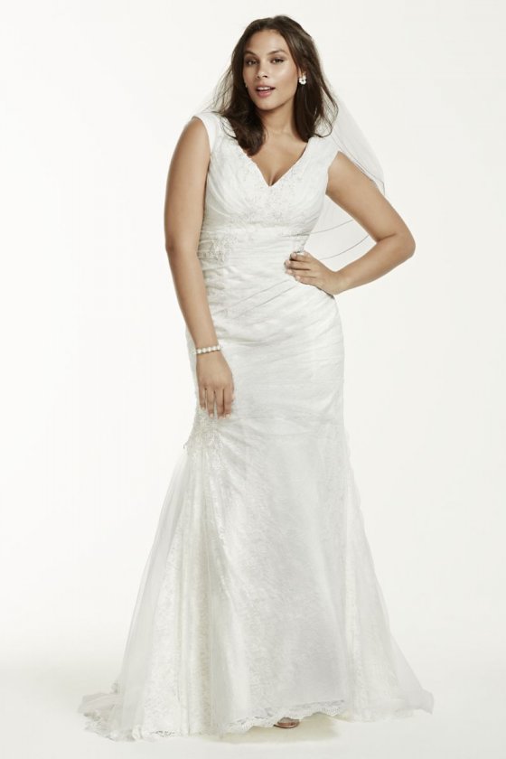 Off The Shoulder Trumpet Gown with Ruched Bodice Style 9MK3733