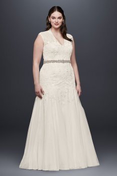 Cap Sleeve Wedding Dress Style MS251005W