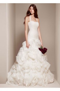 Fit and Flare Wedding Dress Style VW351172