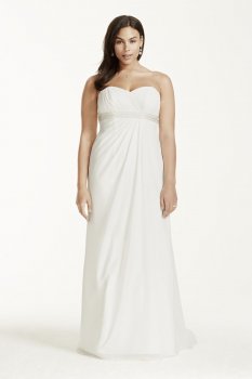 Strapless A-line Gown with Sweetheart Neckline Style 9OP1238