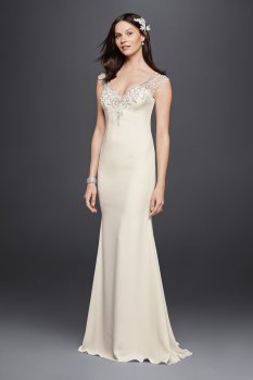Petti Size 7SWG752 Style Beaded Long Mermaid Bridal Dress