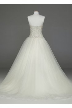 Wedding Dress with Organza Bodice Style CT569