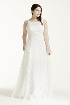 Lace Wedding Dress with High Neck Style 8MS251110