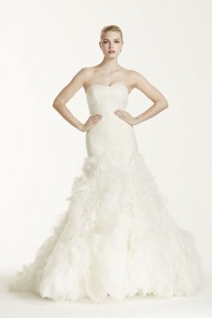 Truly Zac Posen Lace Mermaid Wedding Dress Style ZP345021