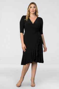 2018 New Style Whimsy Plus Size Wrap Dress 11122201