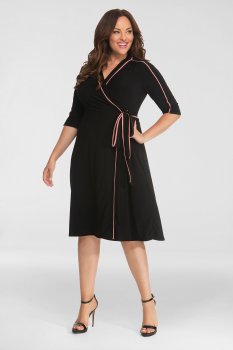 Harper Plus Size Wrap Dress 13182204