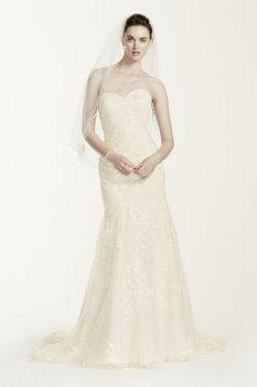 Tulle Wedding Dress with Beaded Lace Style CWG671
