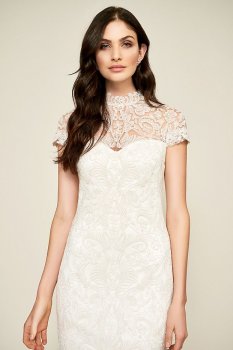 Bridget Lace Sheath Wedding Dress ALX16511MBR