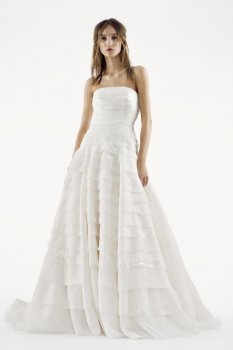 Aline Drop Waist Wedding Dress Style VW351221