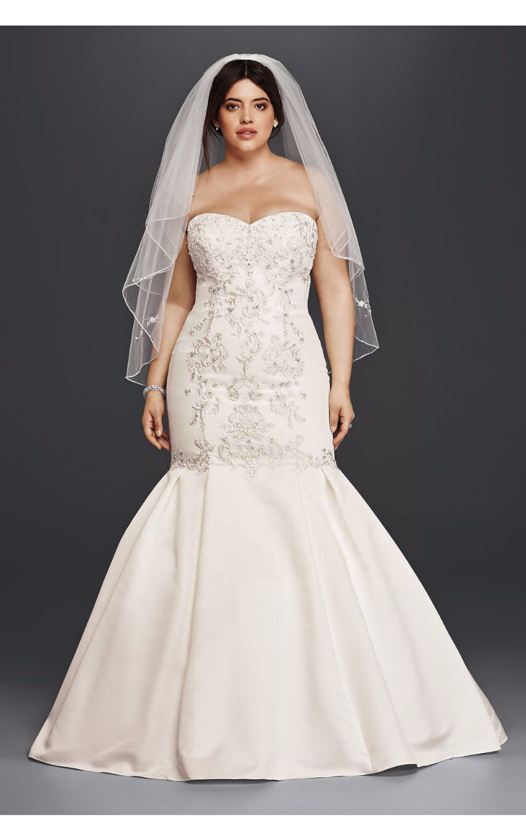 9WG3810 Style Sweetheart Neckline Trumpt Bridal Gowns