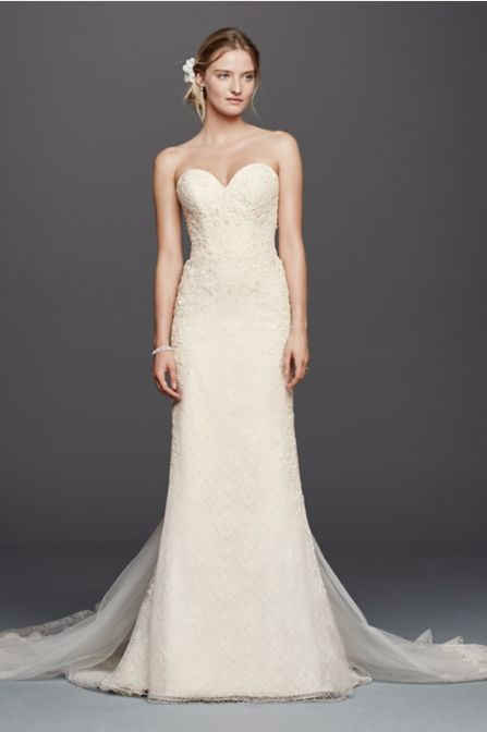 Venice Lace Stunning Bridal Dresses CWG741